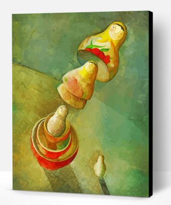 Matryoshka Doll Still Life Paint By Numbers