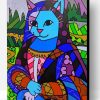 Mona Lisa Romero Britto Cat Paint By Number