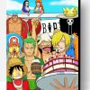 Mugiwara One Piece Anime Paint By Numbers
