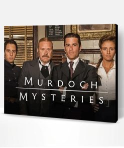 Murdoch Mysteries Poster Paint By Number