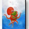 Octopus Kissing Frog Art Paint By Numbers