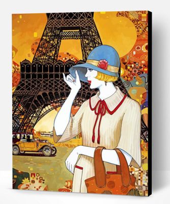 Parisian Lady Helena Lam Paint By Numbers