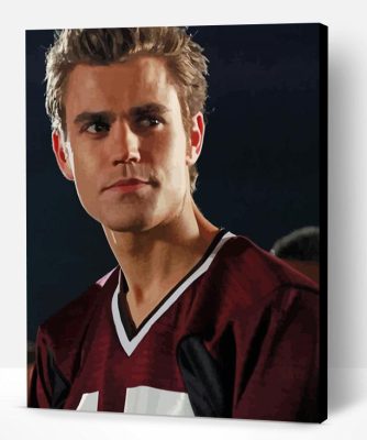 Paul Wesley Stefan Salvatore Paint By Numbers