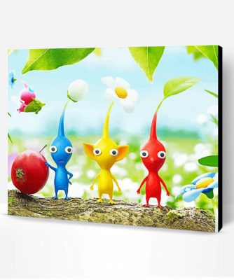 Pikmin Video Game Paint By Number