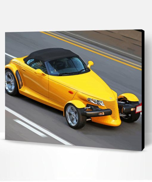 Plymouth Prowler Car Paint By Number