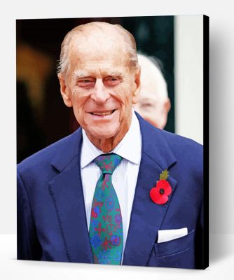 Prince Philip Paint By Number