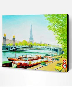 River Seine Paint By Number