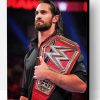 Seth Rollins Wrestler Paint By Number