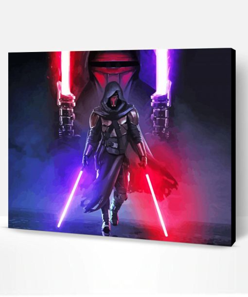 Star Wars Darth Revan Paint By Numbers