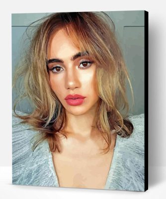 Suki Waterhouse Paint By Numbers