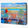 Summer Deck Chairs Art Paint By Number