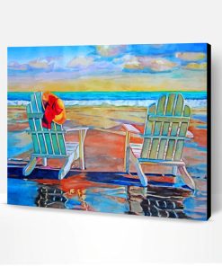 Summer Deck Chairs Art Paint By Number