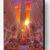 Sunset In Rockefeller Center Paint By Number