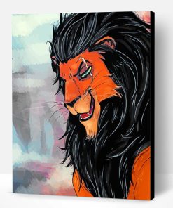 The Lion King Scar Art Paint By Number