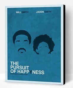 The Pursuit Of Happiness Poster Art Paint By Number