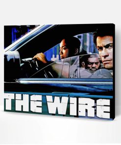 The Wire Illustration Paint By Numbers
