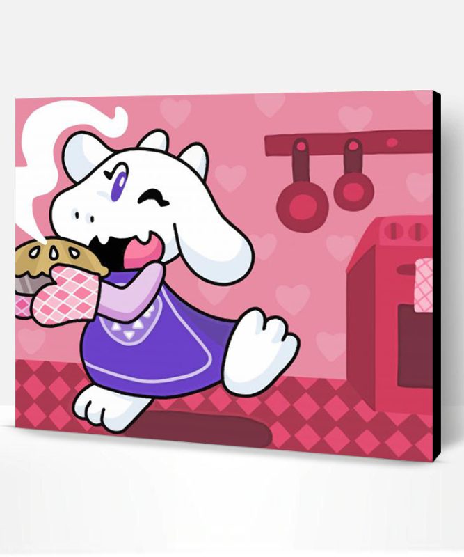 Toriel Character Paint By Number