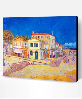 Van Gogh Yellow House Paint By Number