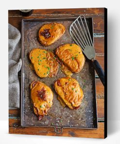 Welsh Cheese Rarebit Paint By Number