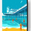 Weston Super Mare Poster Paint By Number