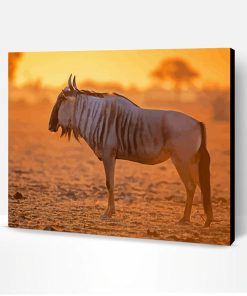 Wildebeest Animal Paint By Number