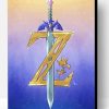 Zelda Master Sword Paint By Number