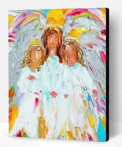 Abstract Angels Paint By Number