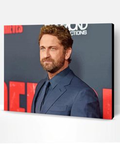 Actor Gerard Butler Paint By Number