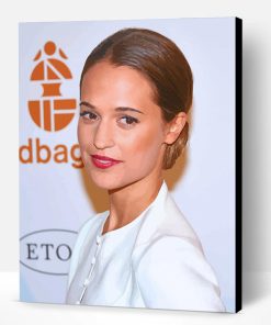 Alicia Vikander Actress Paint By Number