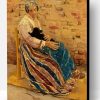 An Old Woman With Cat By Max Liebermann Paint By Number