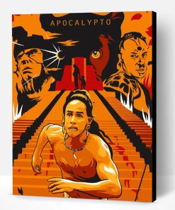 Apocalypto Movie Poster Paint By Number
