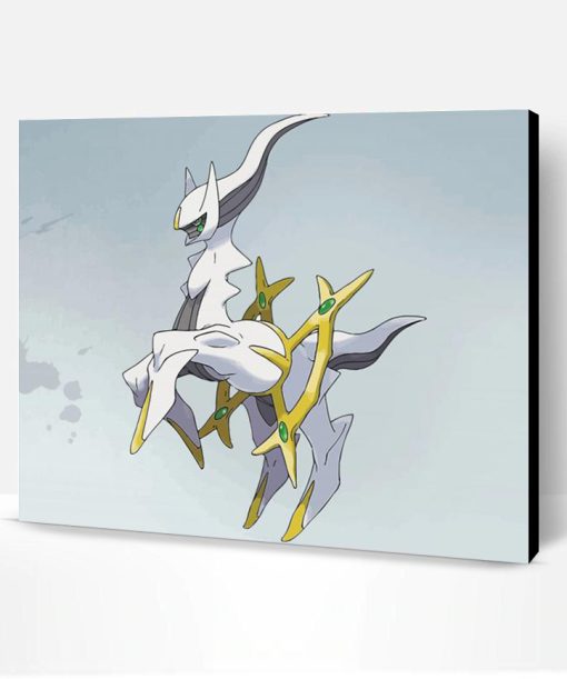 Arceus Pokemon Paint By Number