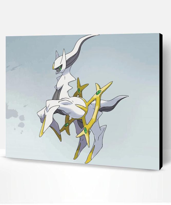 Arceus Pokemon Paint By Number