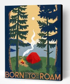Born To Roam Poster Paint By Number