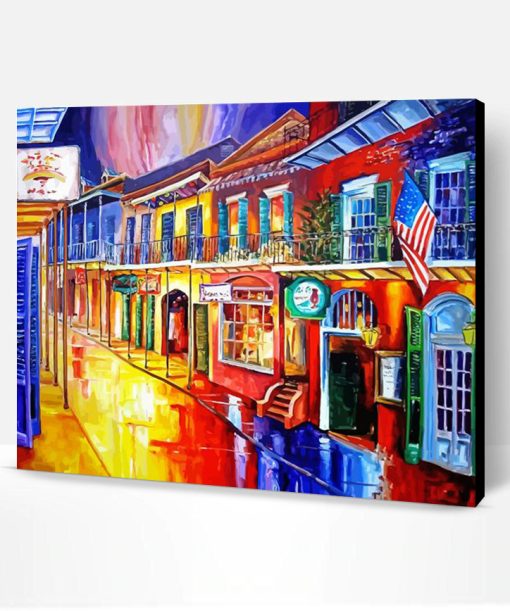 Bourbon Street Art Paint By Number