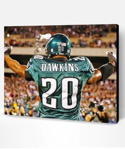 Brian Dawkins Paint By Numbes