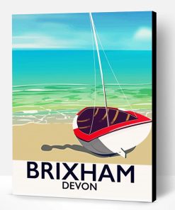 Brixham Poster Paint By Number
