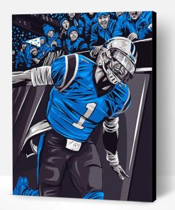 Carolina Panthers Art Paint By Number