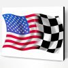 Checker Flag Paint By Number