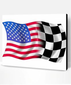 Checker Flag Paint By Number
