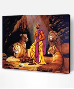 Daniel In The Lion Den Paint By Number