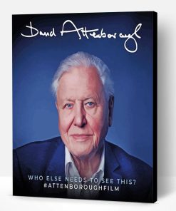 David Attenborough Paint By Number