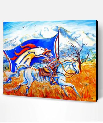 Denver Broncos Paint By Number