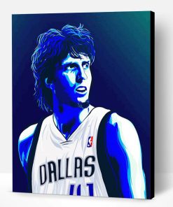 Dirk Nowitzki Player Paint By Number