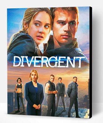 Divergent Film Poster Paint By Number