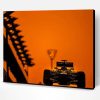 Formula 1 Silhouette Paint By Number