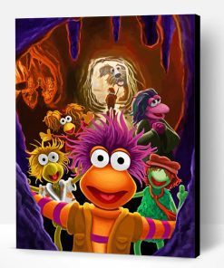 Fraggle Rock Puppets Paint By Number