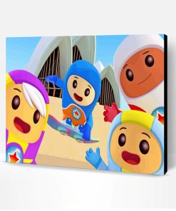 Go Jetters Characters Paint By Number