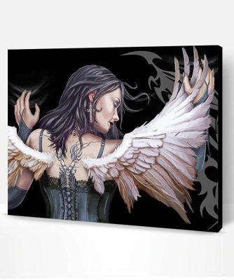 Gothic Angel Paint By Number