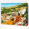 Greek Scene Art Paint By Number
